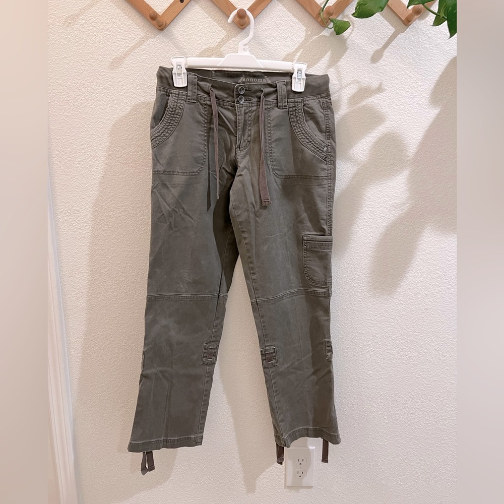 Sonoma cargo pants size petite 4